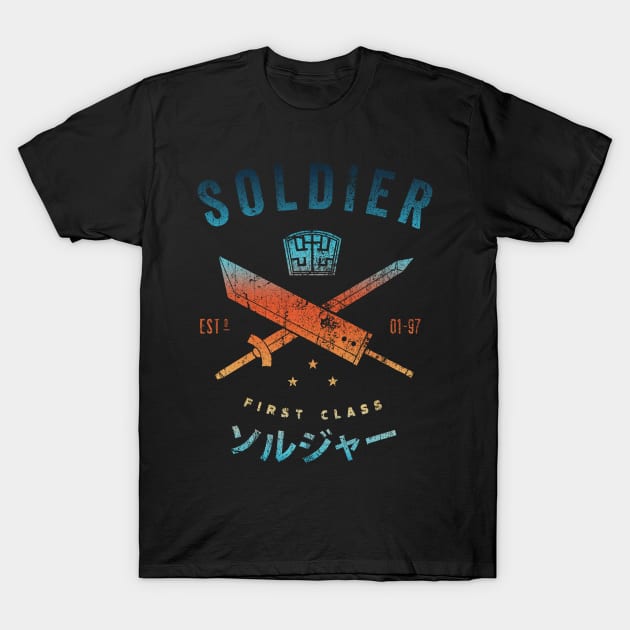 Soldier Sword T-Shirt by Shiyi Studio